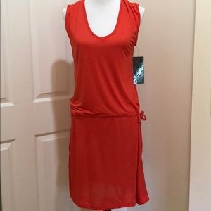 Press Drop Waist T-shirt Dress